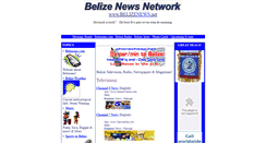 Desktop Screenshot of belizenews.net